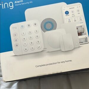 Ring Alarm Home Security Kit - White